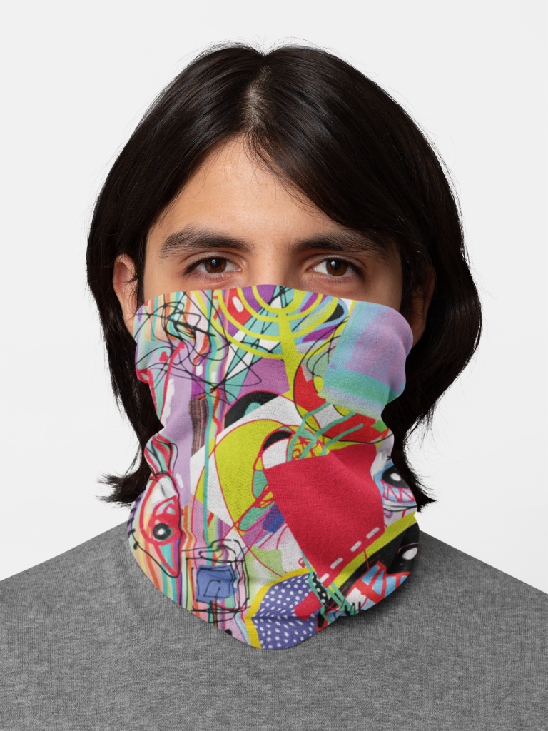 SUBLIMATION NECK GAITER AOP+ Easy Print on Demand