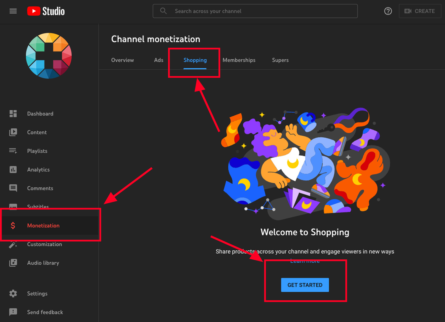 How to Connect Your Shopify Store to YouTube so You Can Sell Merch ...